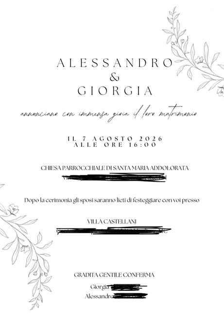 Inspirazione partecipazioni 12