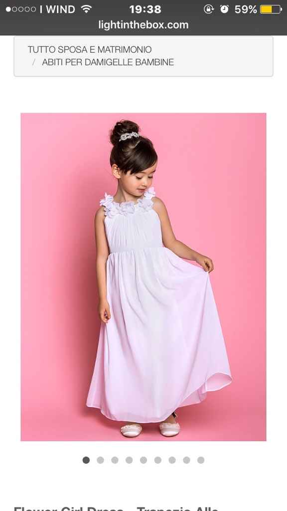 Lightinthebox vestito damigella - 1