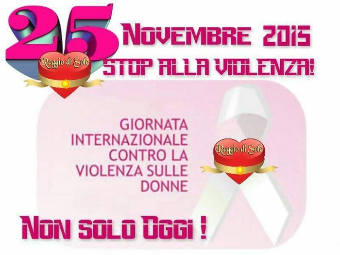Giornata mondiale contro la violenza sulle donne - 1