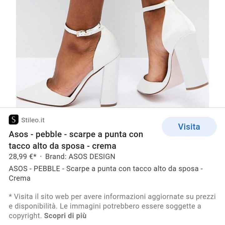 Scarpe sposa da riutilizzare - 1