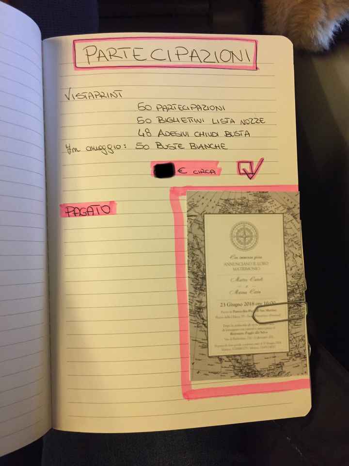 Agenda della sposa 👰 - 3