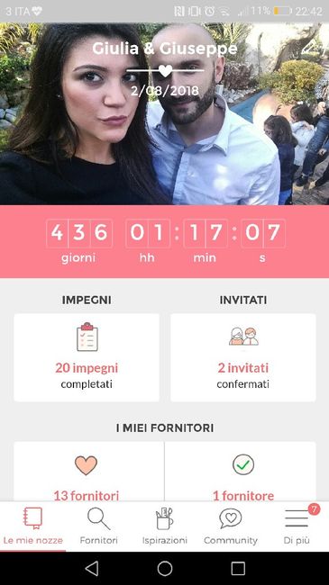 Condividete la data delle vostre nozze - 1