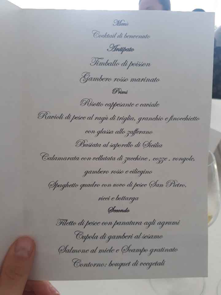 Prova menu baglio della luna Partinico - 1