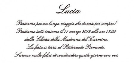 carattere lucia