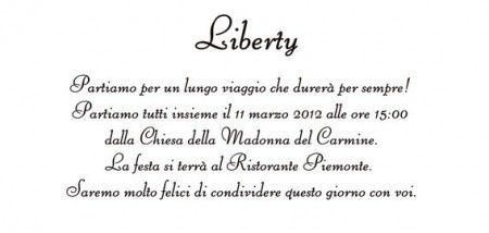carattere liberty