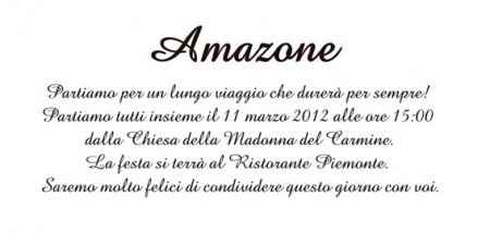 carattere amazone