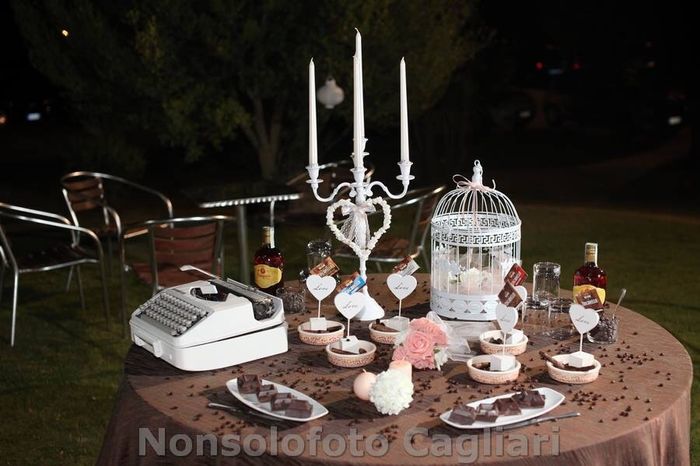 Vi piace centro tavola stile shabby chic - 5