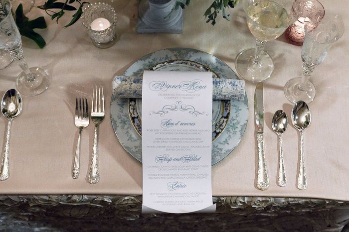 Tema del matrimonio azzurro-carta da zucchero 4