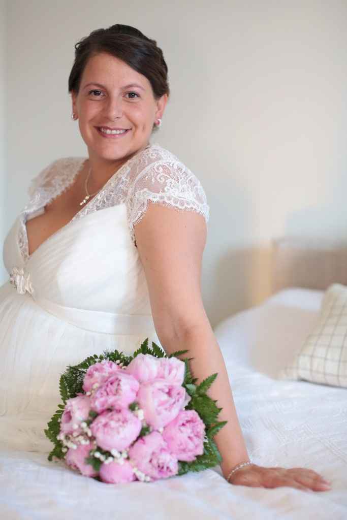 sposa in dolce attesa