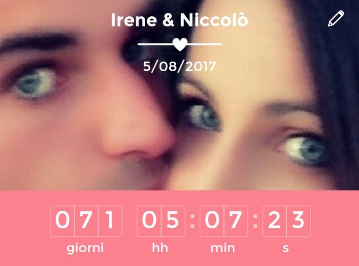 Quanto segna il vostro countdown? - 1