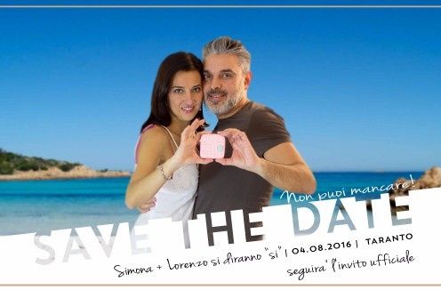 Save the date Simona e Lorenzo