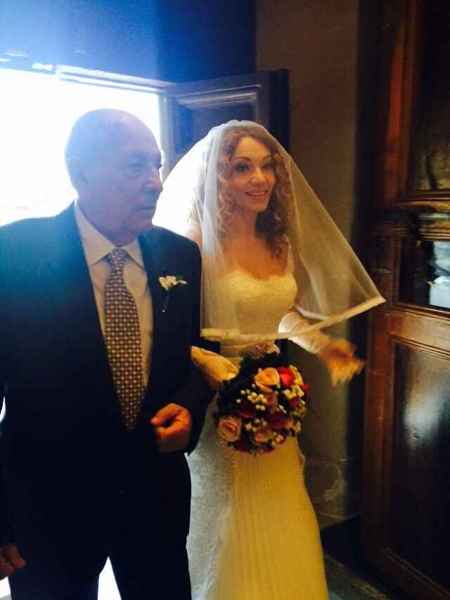 entrata in chiesa....