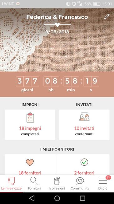 Condividete la data delle vostre nozze - 1