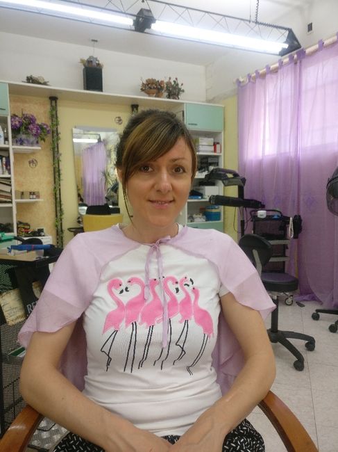 Acconciatura abbinata all'abito - 3