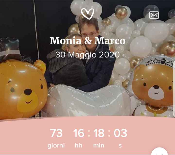 Quanti giorni mancano al vostro matrimonio? - 1