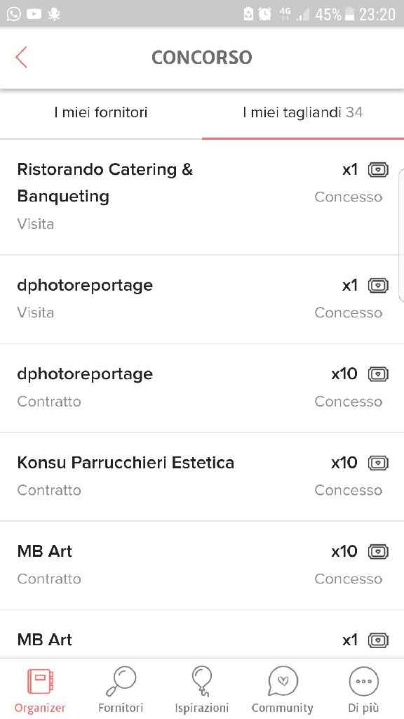 Concorso vonci 5000 € per il tuo matrimonio - 1