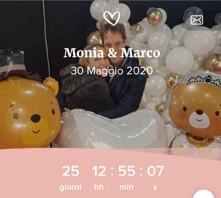 Quanti giorni mancano al vostro matrimonio? - 1