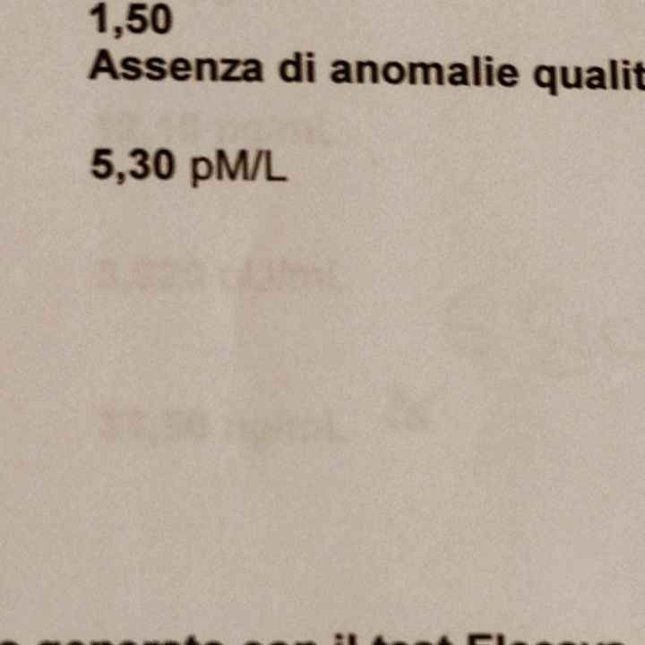 Chi sa i leggermi i valori ormonali che ho fatto? - 1