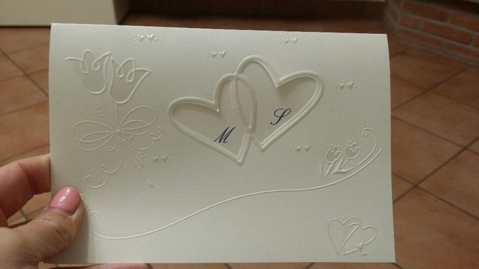 Partecipazioni arrivate!!!! - 2