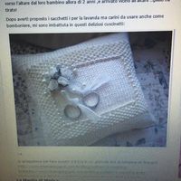 Il mio cuscino portafedi- fatto a mano - 1