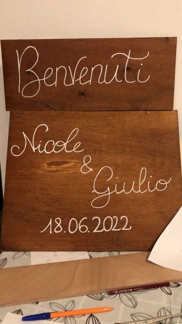 Cartello di benvenuto 2