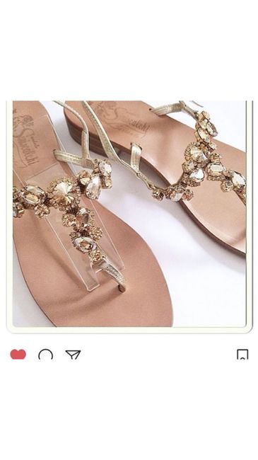 Sandali bassi sposa - 1