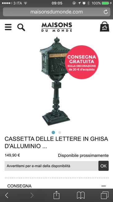 Cercasi cassetta postale ta viaggio - 1
