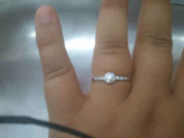 anello di fidanzameno