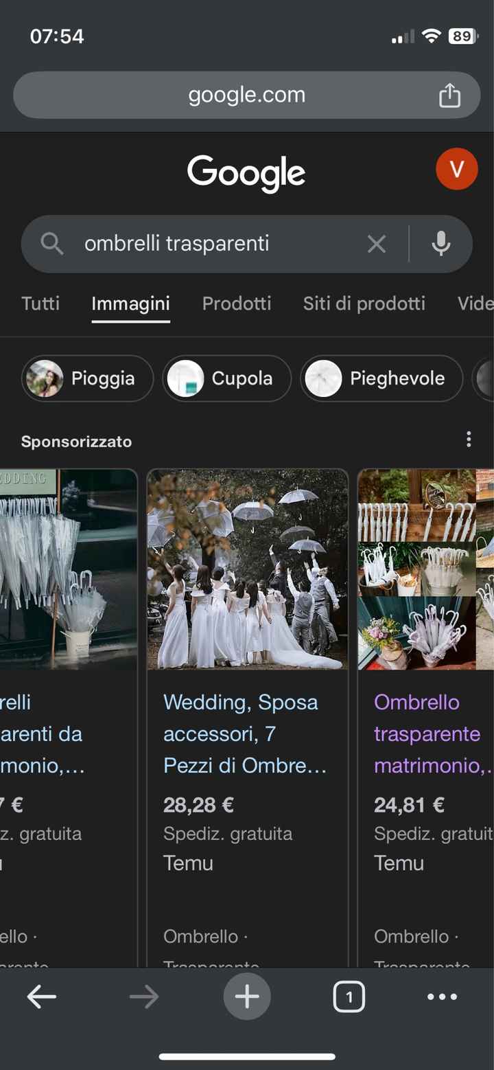 Matrimonio con pioggia - 1