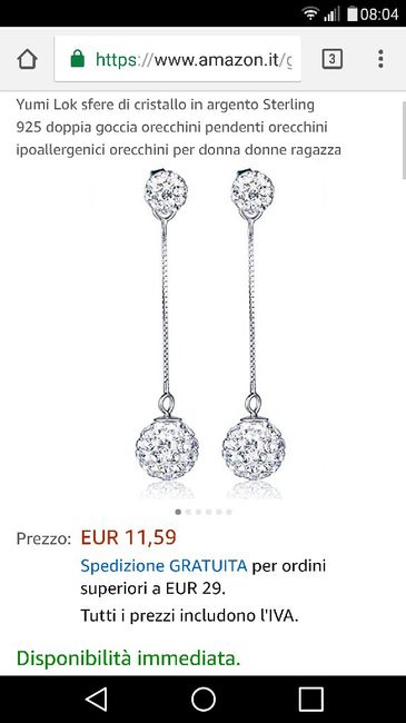 Orecchini sposa. - 2