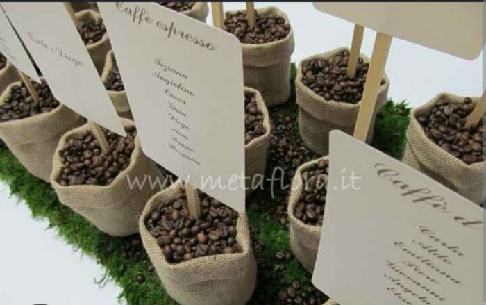 Cosa ne pensate di... Matrimonio tema caffè?☕️ 2
