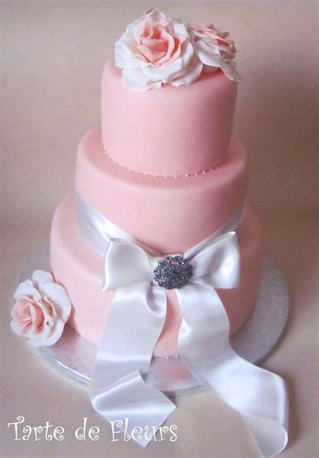 Torte nuziali...rosa🌷 - 12