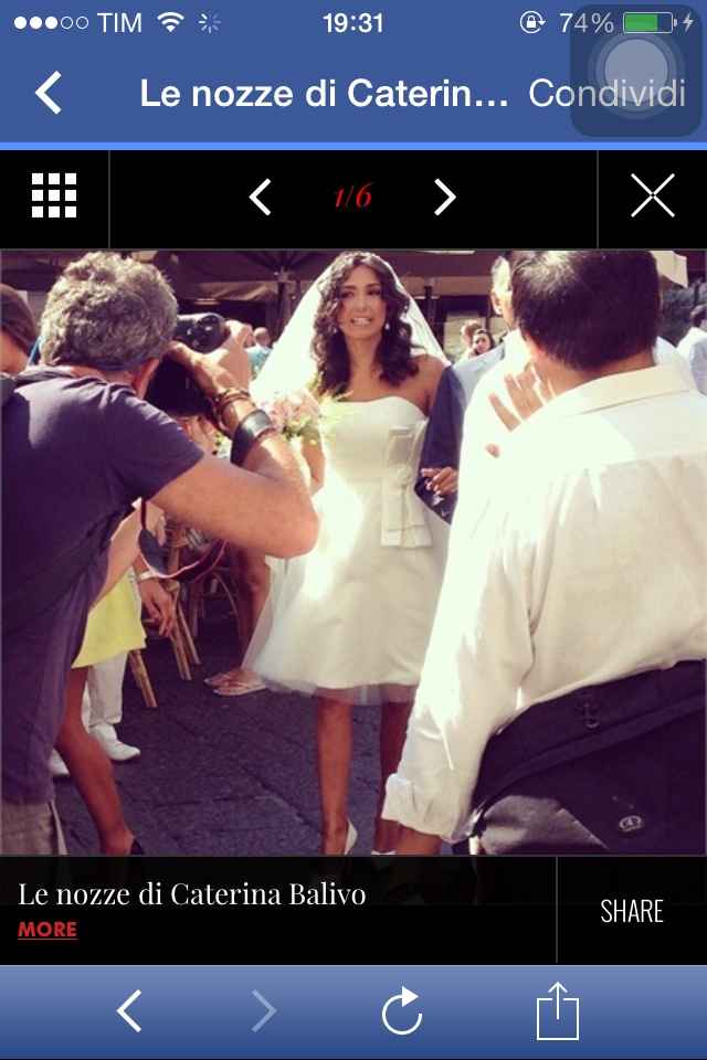 Caterina Balivo sposa  - 1