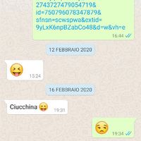 Condividi lo screenshot dell'ultimo messaggio che vi siete inviati - 1