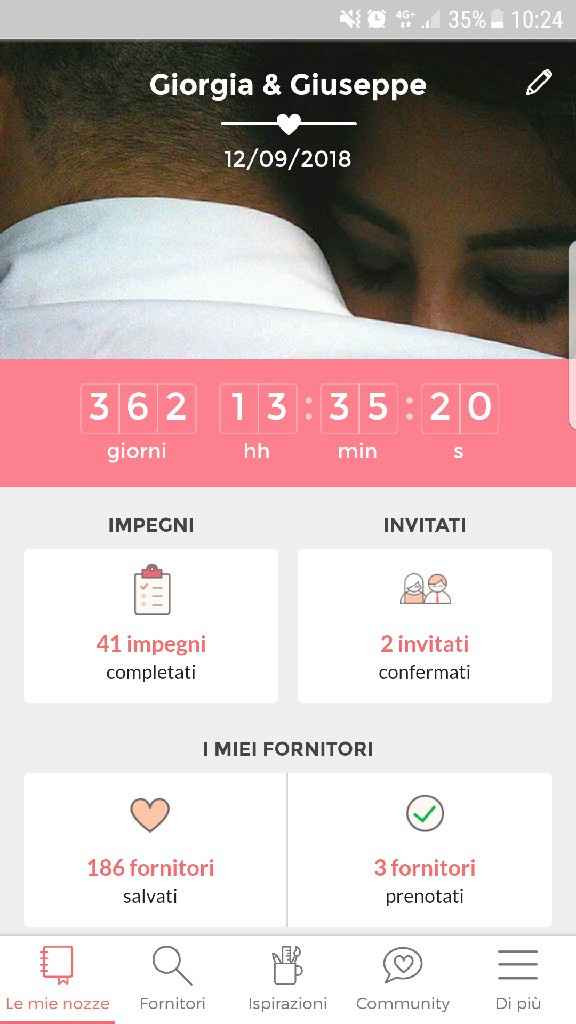 Quanto manca al tuo matrimonio? Condividi il countdown! - 1