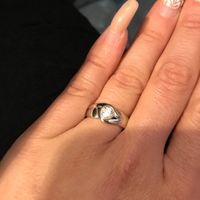  Ragazze 😍 Anello di fidanzamento  - 1