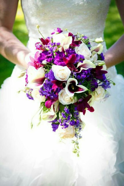 Nozze in viola! 💜 i fiori 💜 - 2