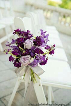 Nozze in viola! 💜 i fiori 💜 - 8