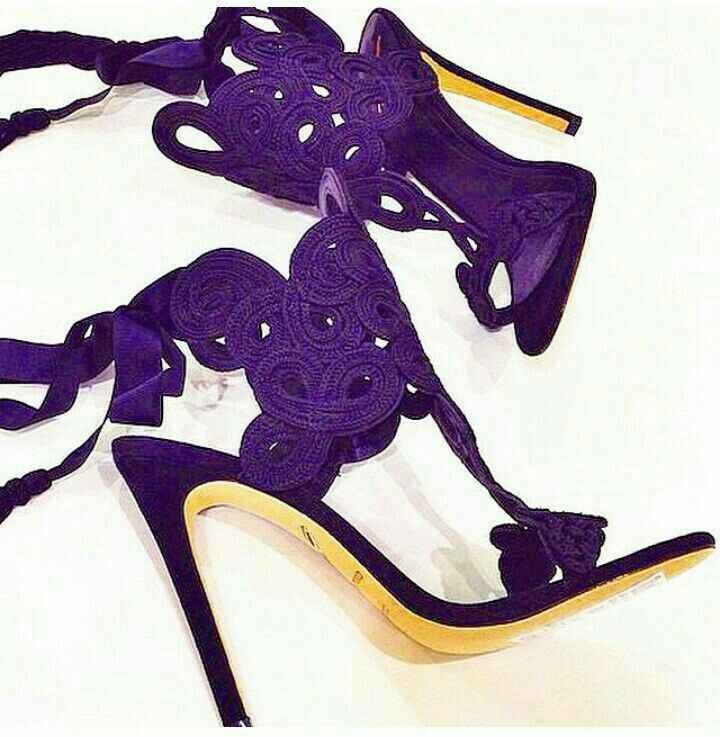 Nozze in viola! 💜 le scarpe 💜 - 5
