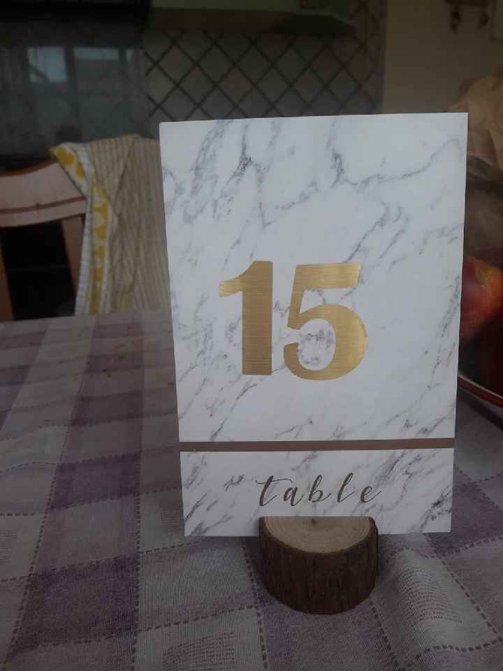 Segnaposto e tavoli 😍 - 2