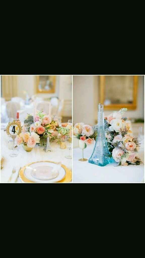 Centrotavola tema parigi hel - 4