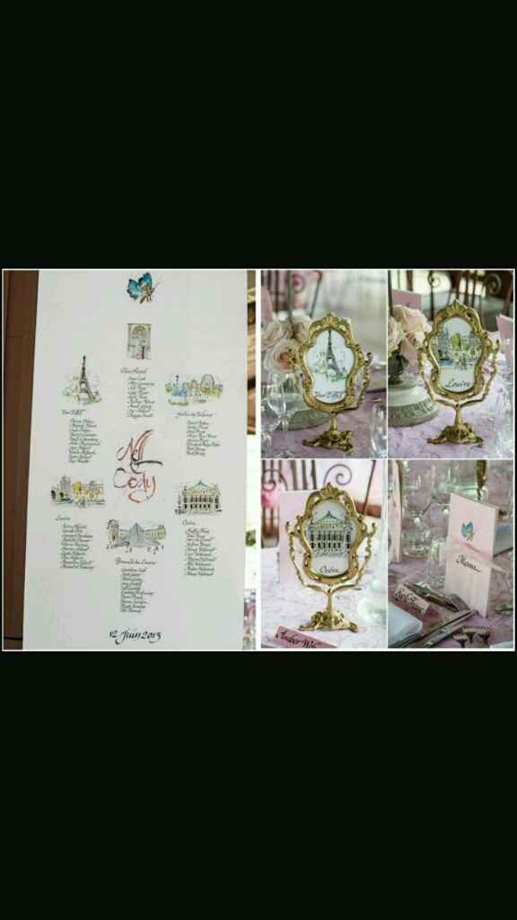 Centrotavola tema parigi hel - 6