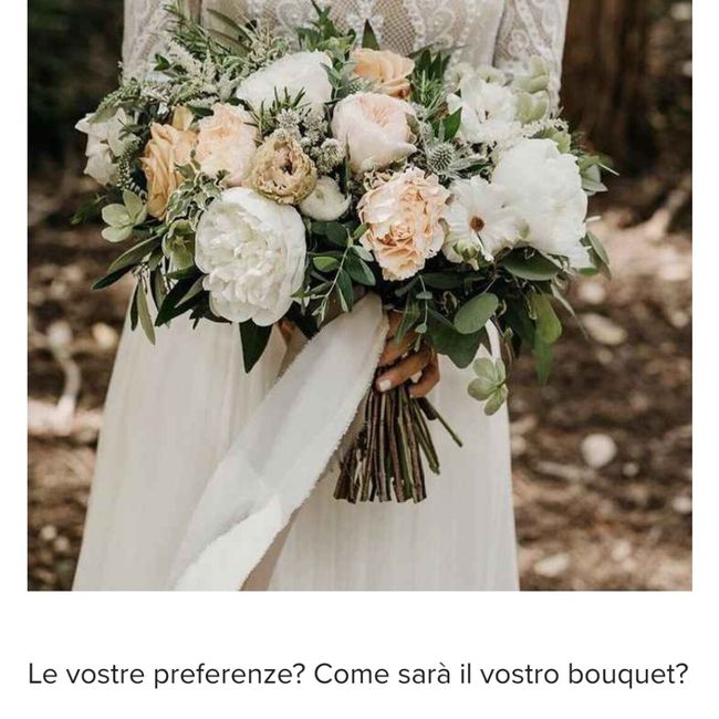 Il bouquet e le sue forme! 1