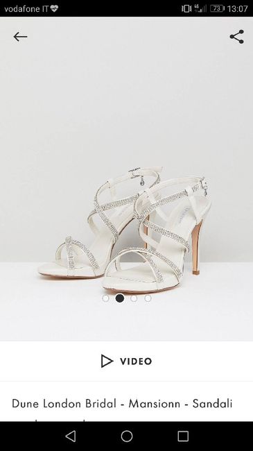 Quanto vi sono costate le scarpe da sposa? - 1