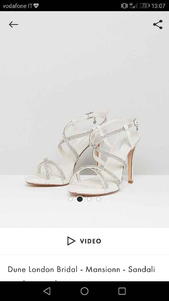 Quanto vi sono costate le scarpe da sposa? - 1