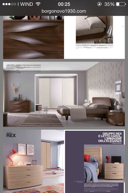 Comó e comodini falegnameria 1946