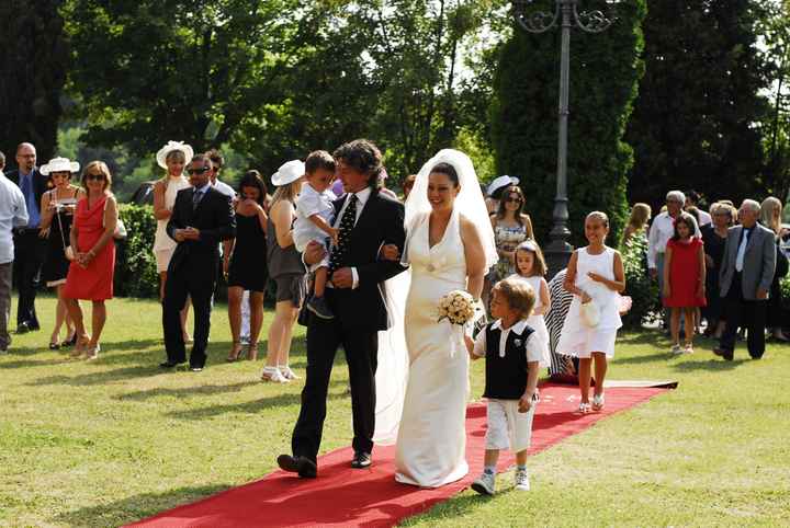 la cerimonia in comune