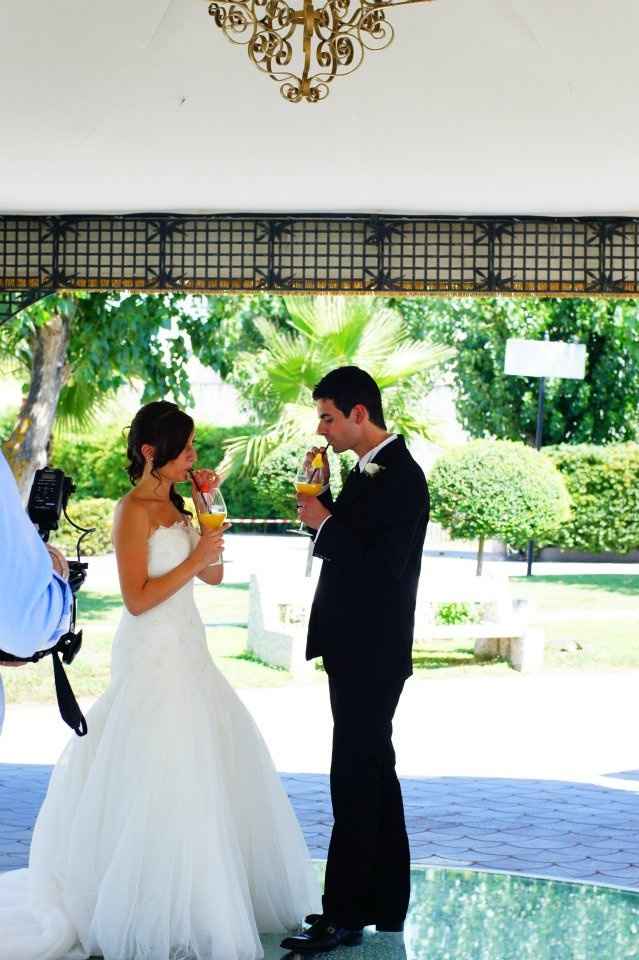 il brindisi di benvenuto 