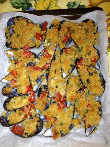 COZZE   GRATINATE