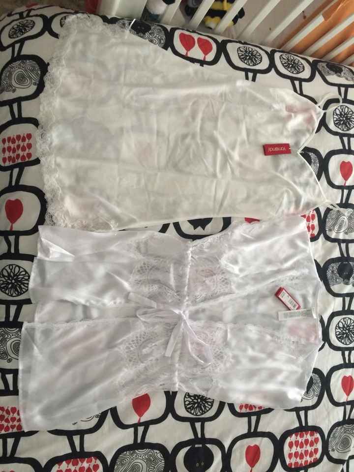 Mi fate vedere le vestagliette che avete scelto per prepararvi - 1